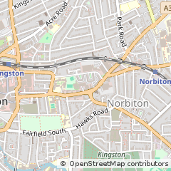 Map of Kingston Upon Thames, Dorset