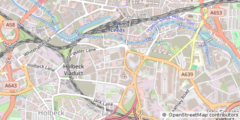 Map of Leeds