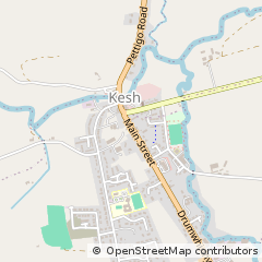 Map of Kesh, County Fermanagh