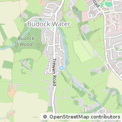 Map of Falmouth, Cornwall