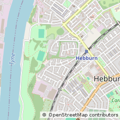 Map of Hebburn
