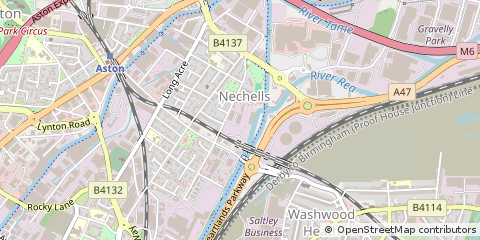 Map of Birmingham