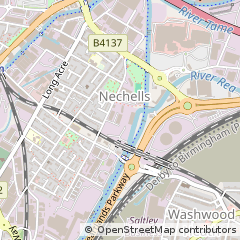 Map of Birmingham