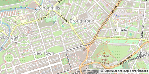 Map of Edinburgh