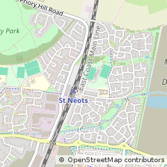 Map of ST. Neots, Cambridgeshire