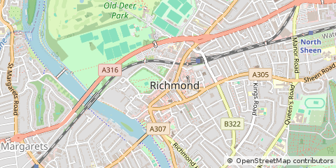 Map of Richmond