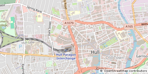 Map of Hull