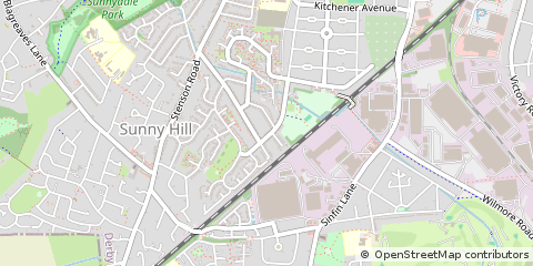 Map of Derby, Derbyshire