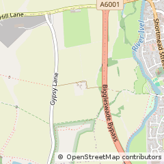 Map of Bedfordshire