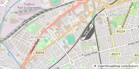 Map of Manchester