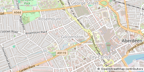 Map of Aberdeen