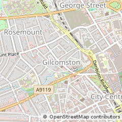 Map of Aberdeen