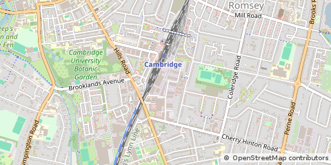 Map of Cambridge