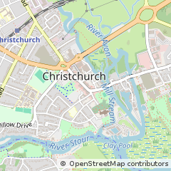 Map of Christchurch