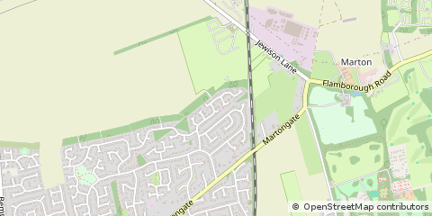 Map of Bridlington, East Yorkshire