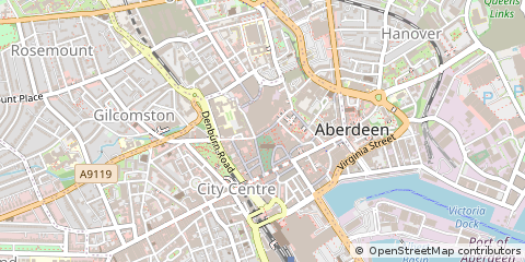 Map of Aberdeen