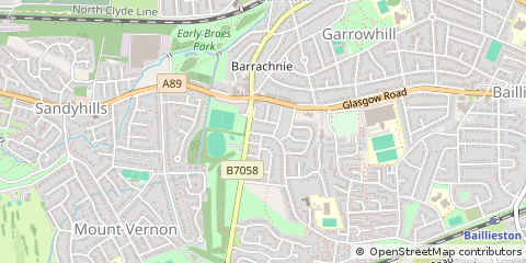 Map of Glasgow