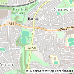 Map of Glasgow