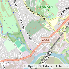 Map of Dewsbury