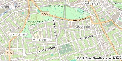 Map of Edinburgh