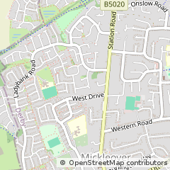 Map of Derby