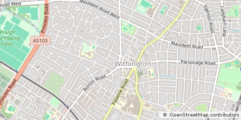 Map of Manchester