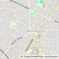 Map of Manchester