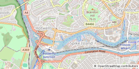 Map of Bristol