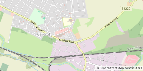 Map of Doncaster
