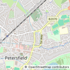 Map of Petersfield, Hampshire