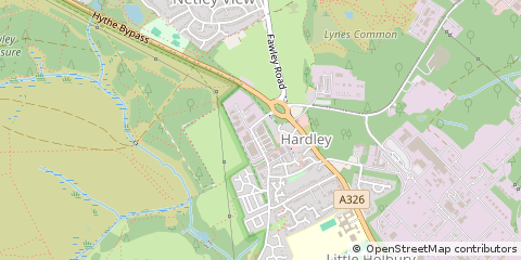Map of Southampton