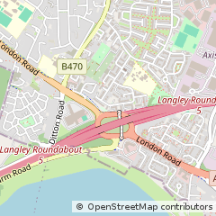 Map of Slough, Berkshire