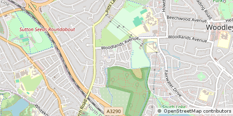 Map of Reading