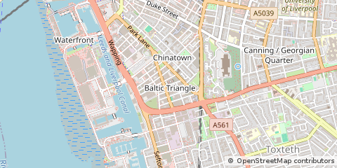 Map of Liverpool