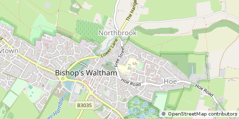 Map of Southampton