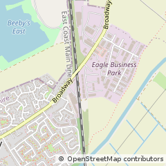 Map of Yaxley, Peterborough