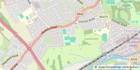Map of Wakefield