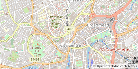 Map of Bristol