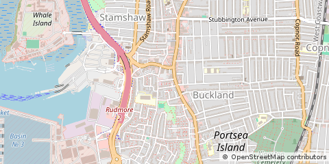 Map of Portsmouth, Hampshire