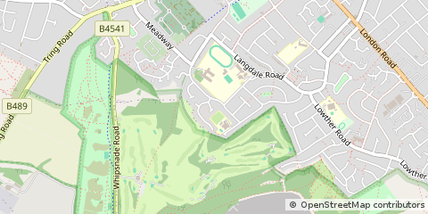 Map of Dunstable