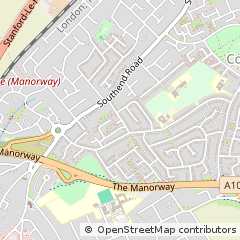 Map of Stanford-LE-Hope
