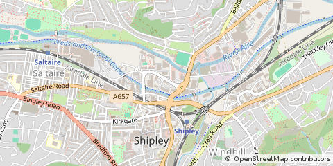 Map of Shipley