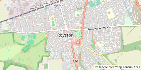 Map of Royston