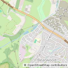 Map of Poole, Dorset
