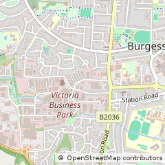 Map of Burgess Hill