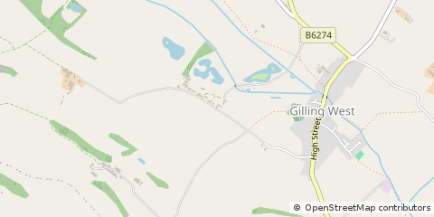 Map of Richmond, North Yorkshire