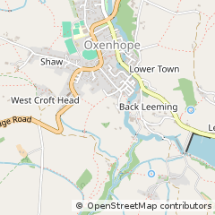 Map of Keighley, West Yorkshire