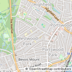 Map of Southampton