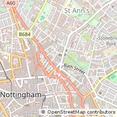 Map of Nottingham