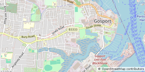 Map of Gosport